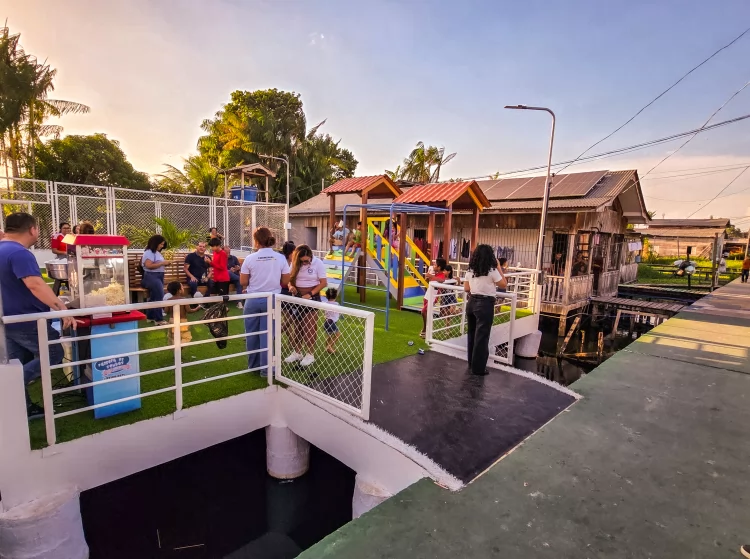 Governador Clécio entrega Parque Firme do Gonzaguinha, no bairro Zerão, em Macapá