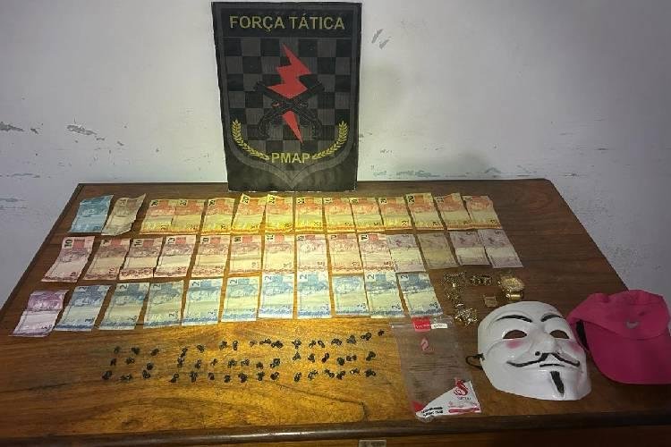 Batalhão de Força Tática prende assaltante na zona sul de Macapá
