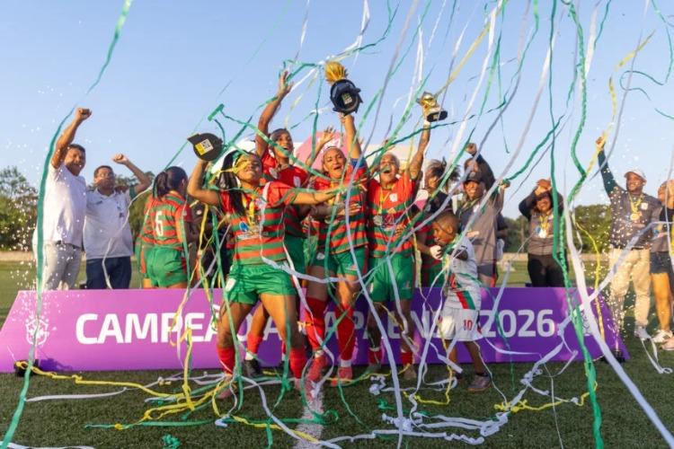 Portuguesa conquista o bicampeonato do Amapazão Feminino 2026