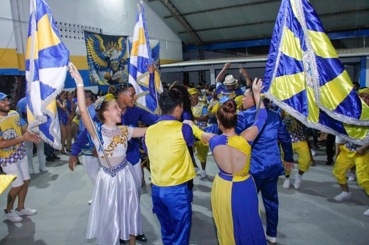 Corte do Carnaval 2024 visita Mocidade Independente Império da Zona Norte