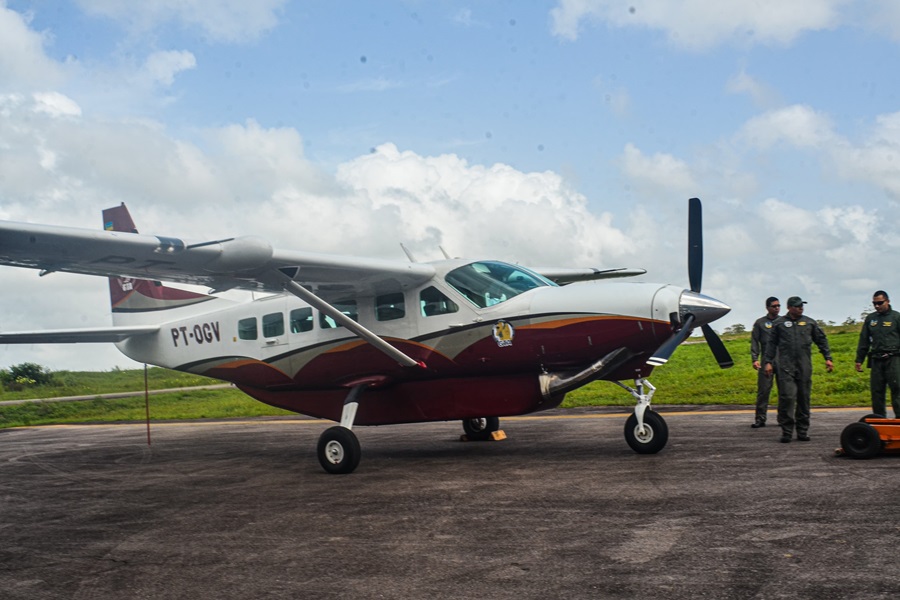 Aeronave Gavião 03 do Grupo Tático Aéreo é reativada no Amapá