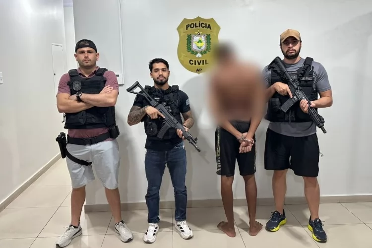 Polícia Civil prende homem por tentativa de feminicídio em Macapá
