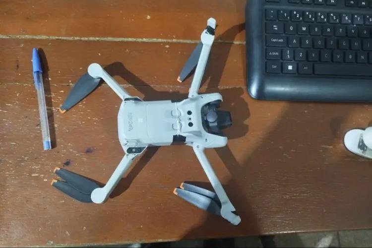 Polícia Penal intercepta drone com ilícitos e impede arremesso na Penitenciária Masculina