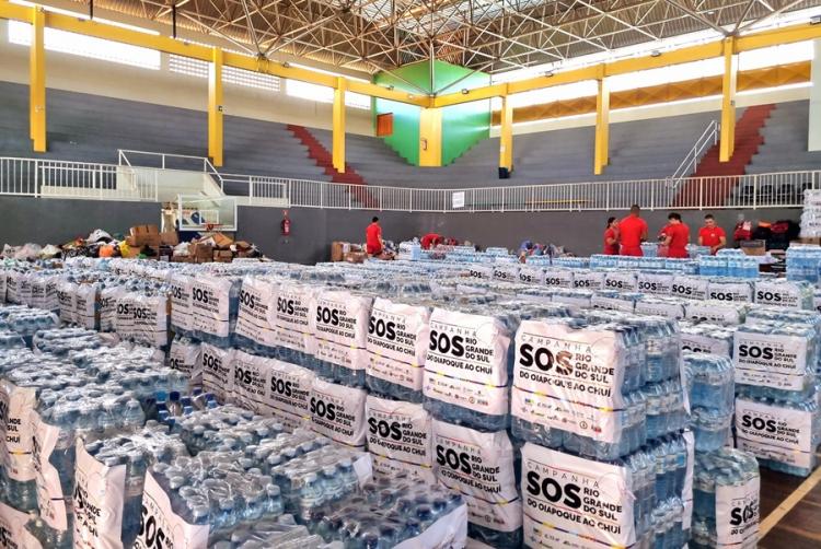 Governo do Amapá arrecada 100 toneladas em donativos e segue com campanha em apoio ao Rio Grande do Sul