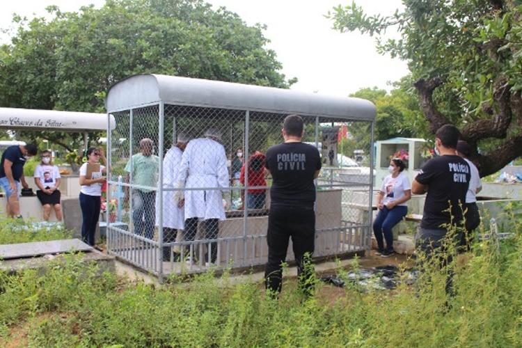 Exumação autorizada: Cadáver será comparado geneticamente com familiares do professor Josué Marques Baia