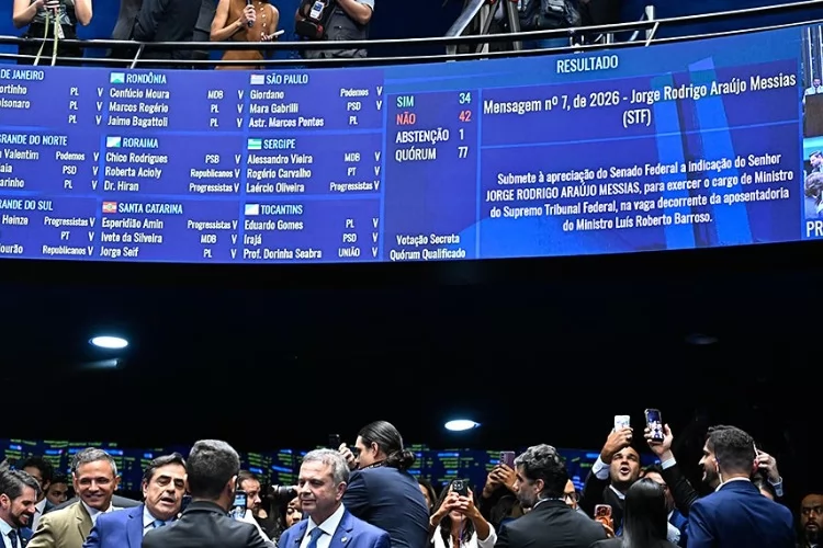 Indicação de Jorge Messias ao STF é rejeitada pelo Senado