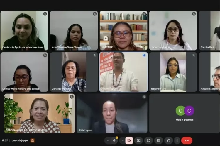 Secretaria de Direitos Humanos do Governo do Amapá participa de reunião sobre o enfrentamento ao tráfico de crianças