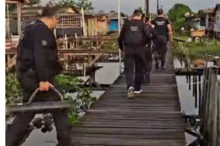 Em Cutias do Araguari, Polícia Civil prende casal em flagrante e apreende drogas, arma de fogo adulterada e munições