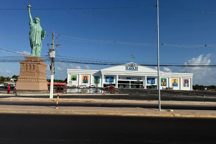 Havan inaugura megaloja em Macapá neste sábado (3) com Estátua da Liberdade de 24 metros