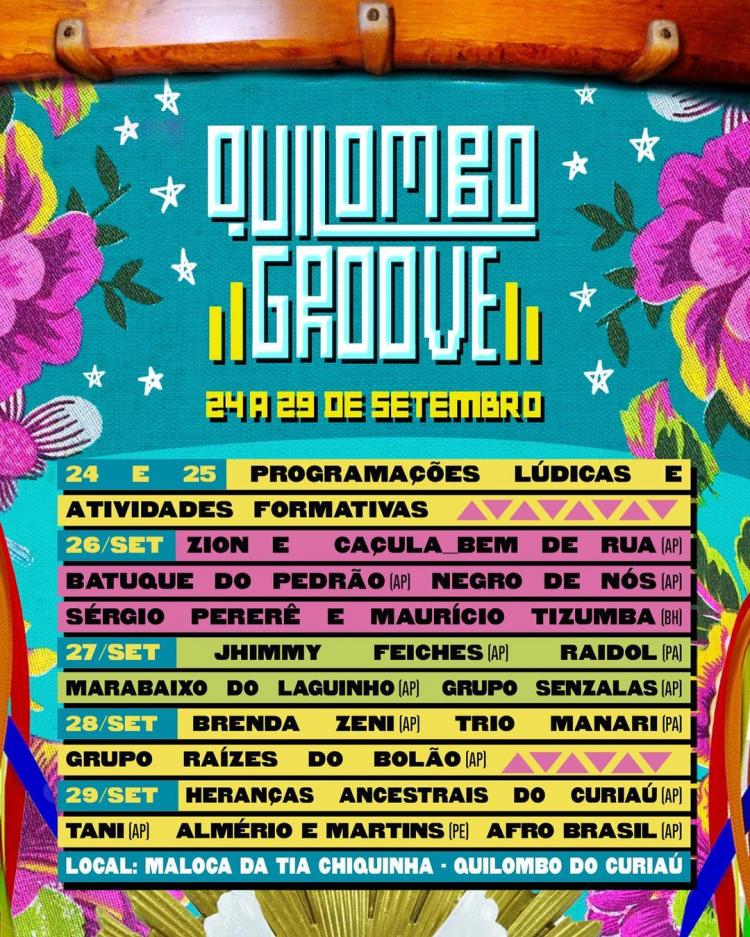 Quilombo Groove (24 a 29 de setembro)