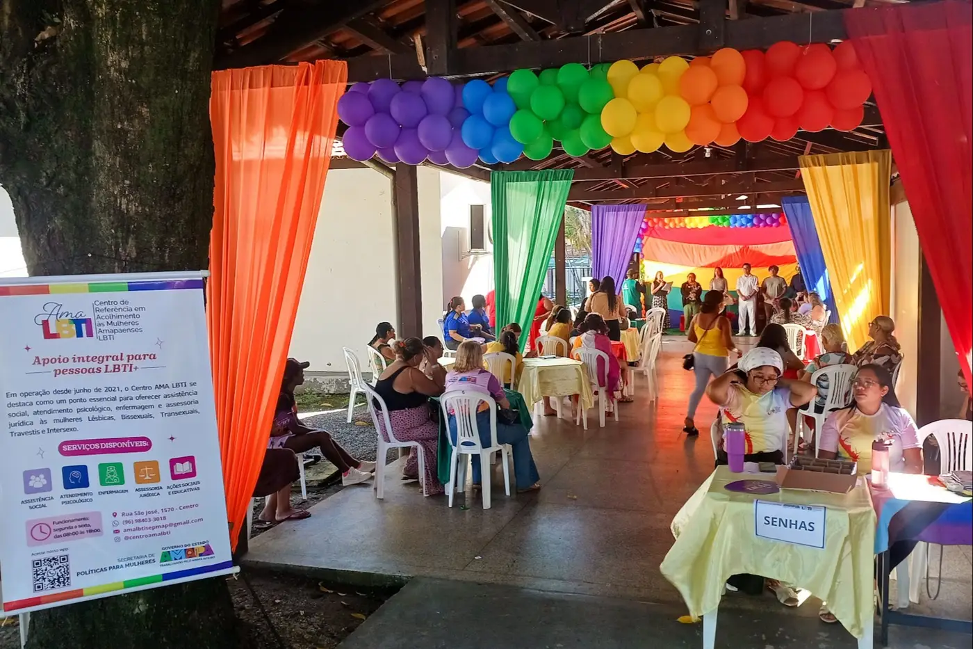 Governo do Estado celebra 5 anos do Centro Ama-LBTI com ação de saúde e cidadania, em Macapá 
