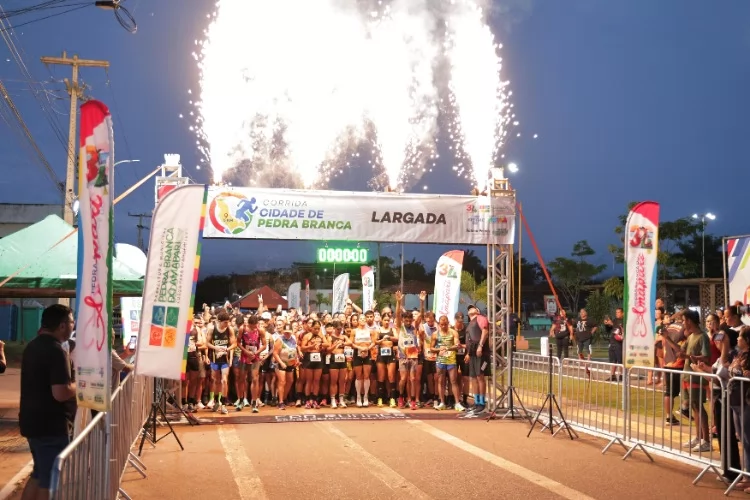 1ª Corrida da Cidade reúne grande público e integra programação dos 34 anos de Pedra Branca do Amapari