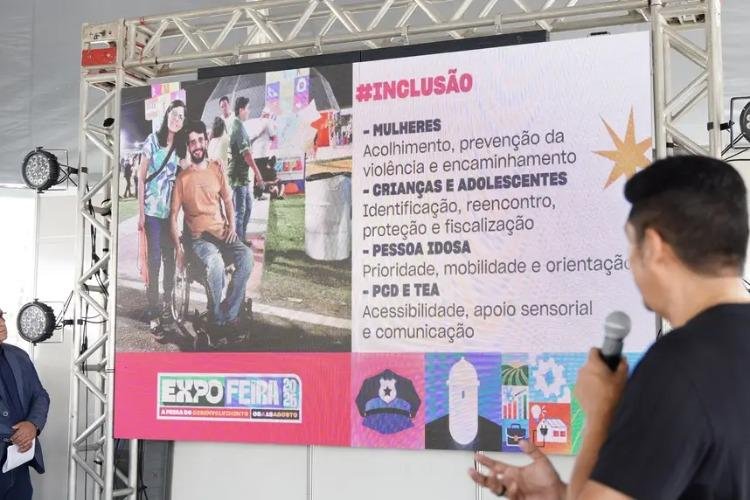 Expofeira 2026 implanta projeto 'Feira Inclusiva' com foco em acessibilidade e proteção