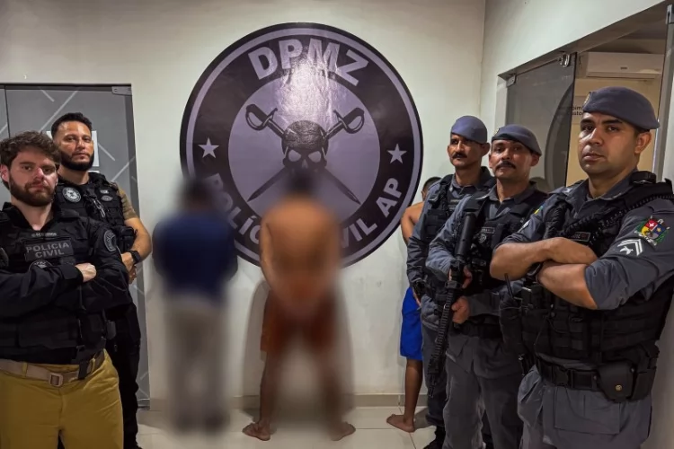 Em Mazagão, ação das polícias Civil e Militar prende três por receptação, furto qualificado e tráfico