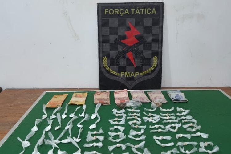 Operações da Força Tática resultam em três prisões por tráfico em Macapá