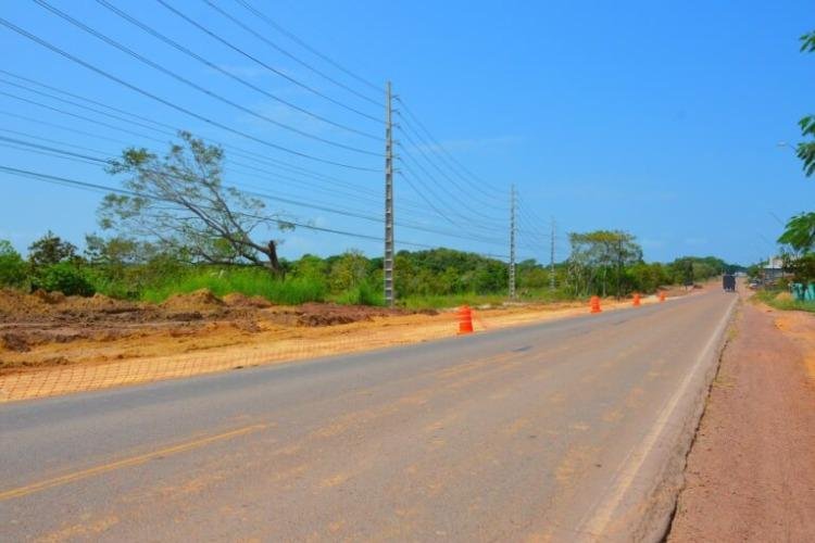 Governo do Amapá inicia obra de restauração e ampliação da rodovia AP-440, conhecida como Km-9