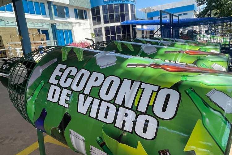 Sebrae instala ecopontos do vidro em Macapá