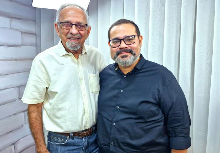 Renivaldo Costa estreia podcast de memória com João Capiberibe