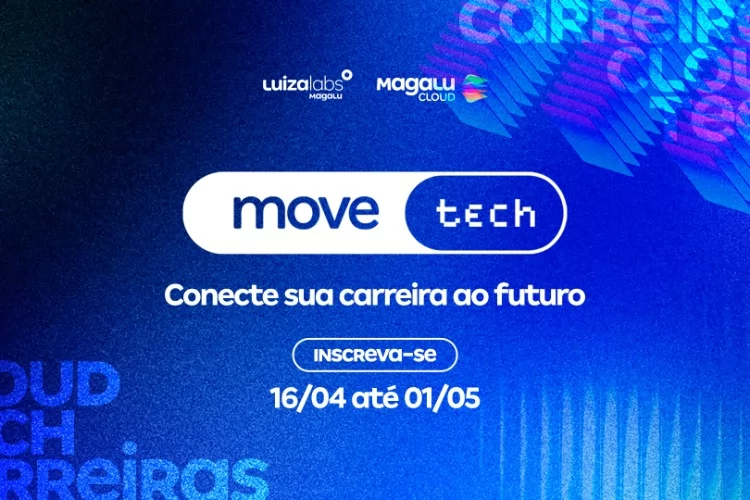 Movetech, do Magalu, abre 90 vagas gratuitas para formação em computação em nuvem