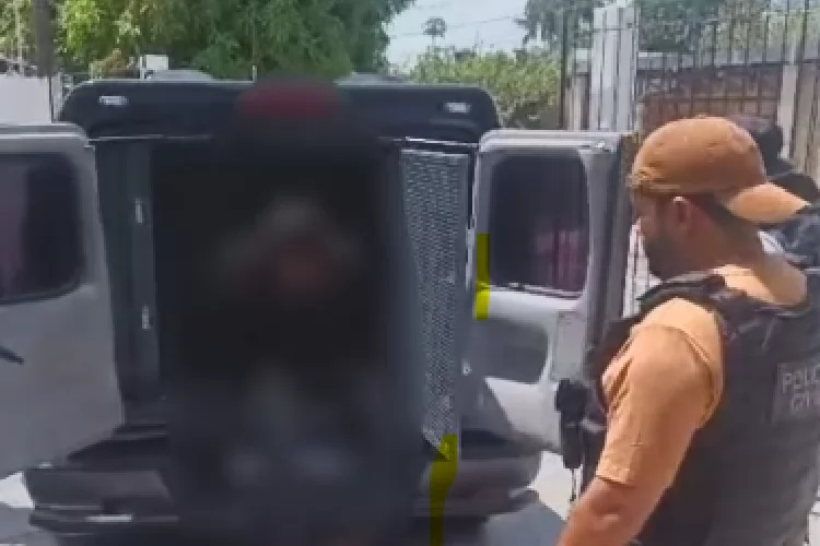 Em Santana, Polícia Civil prende homem condenado pela prática dos crimes de estupro de vulnerável e tortura contra os enteados