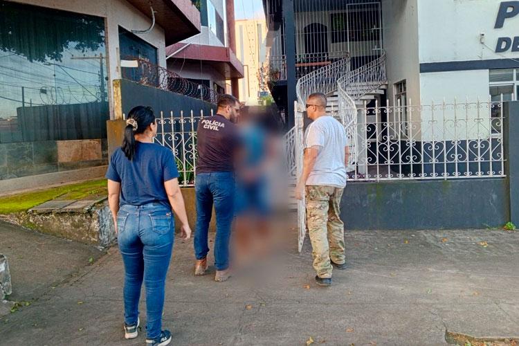 PC prende acusado de abusar sexualmente da própria enteada