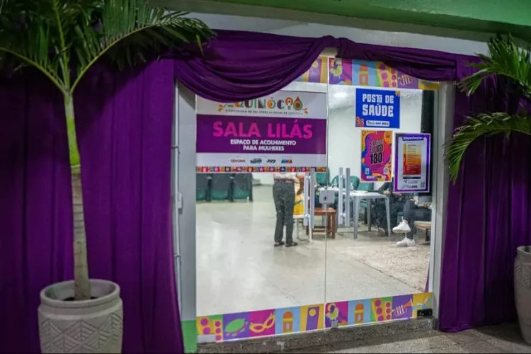 Sala Lilás garante acolhimento e proteção às mulheres durante o Festival Equinócio das Águas, em Macapá