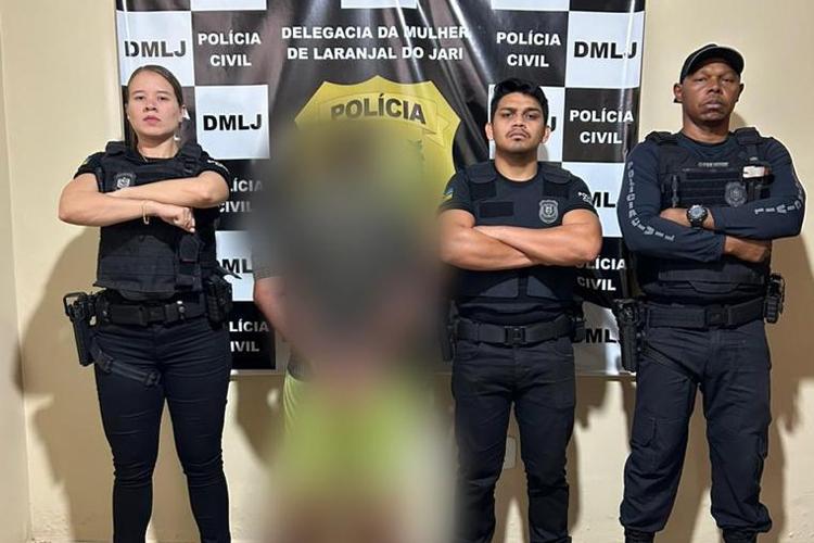 Filho que ameaçou matar a própria mãe é preso em Laranjal do Jari