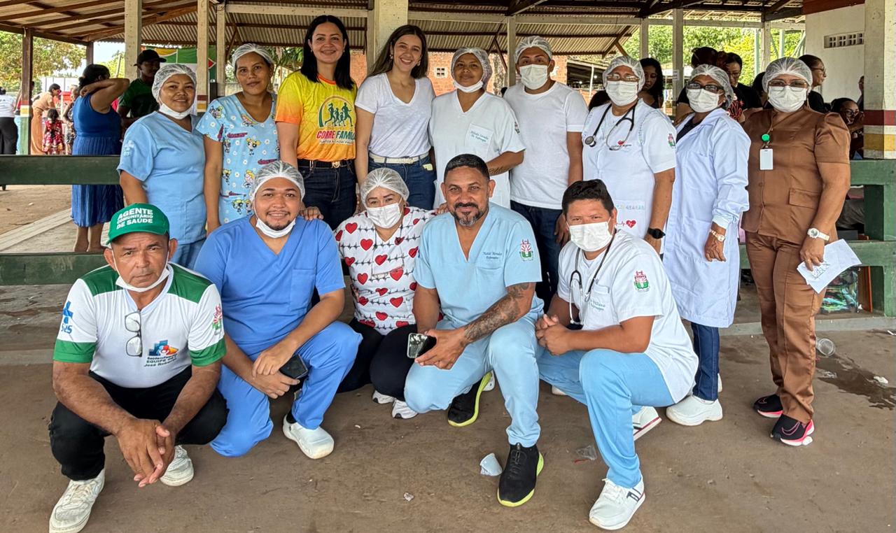 Prefeitura de Macapá oferta mais de 15 serviços gratuitos durante a 3ª edição da Ação em Família em Santa Luzia do Pacuí