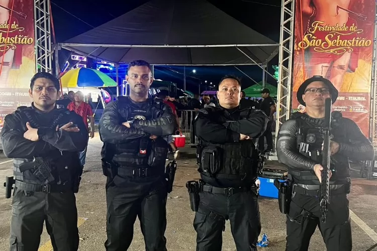 Em Itaubal, Polícia Civil reforça segurança na festividade de São Sebastião