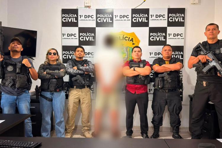Em Laranjal do Jari, Polícia Civil prende homem acusado pela prática de homicídio