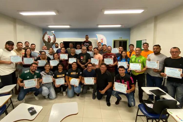 Governo do Amapá realiza cerimônia de encerramento de capacitação em Gestão Esportiva