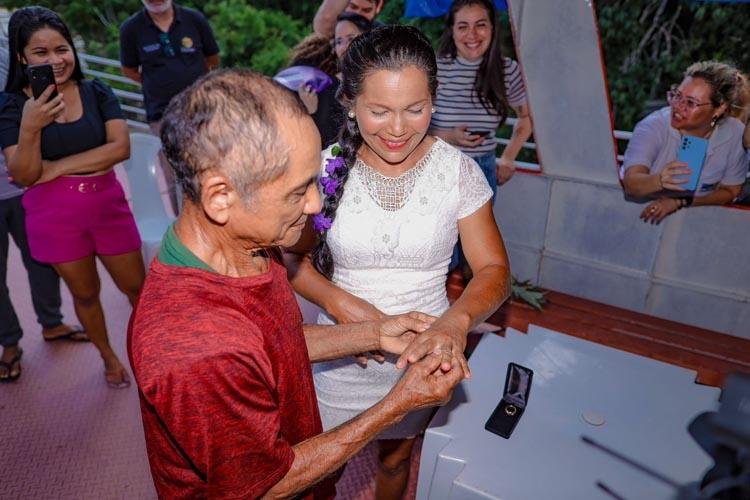Casamento a bordo: Momento especial no 4º Dia da Jornada Fluvial ao Bailique