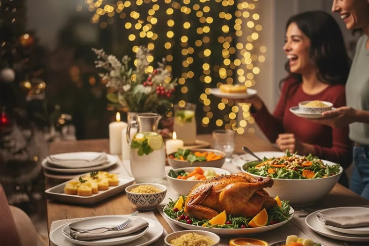 Ceia de Natal: O equilíbrio entre o banquete saboroso e a saúde 