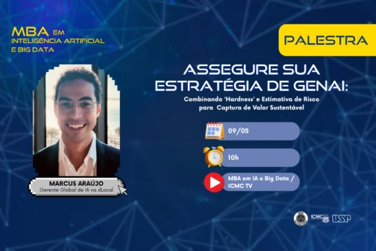 Palestra gratuita discute riscos e legislações globais da inteligência artificial