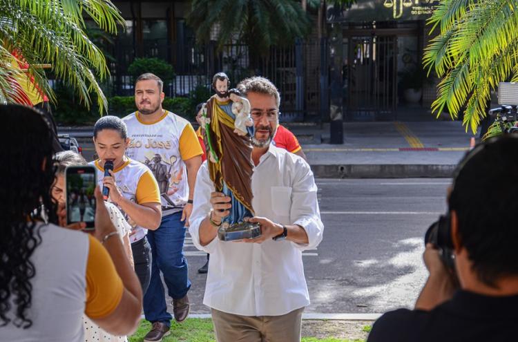 Peregrinações em homenagem a São José começam pelo Palácio do Setentrião, em Macapá