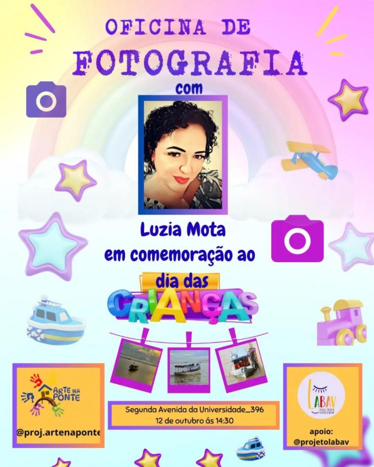 Oficina de Fotografia com Luzia Mota