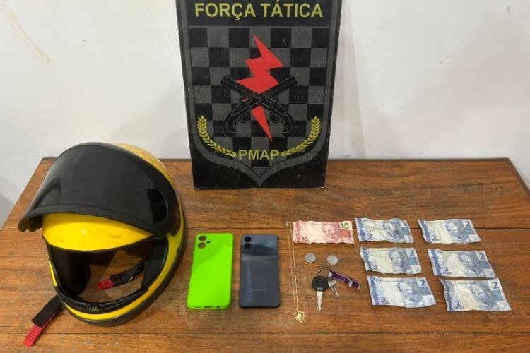 Força Tática prende mulher com mandado de prisão em aberto no bairro Novo Horizonte, em Macapá
