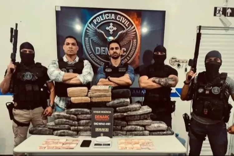 Planejamento estratégico da Polícia Civil apreende 33kg de drogas em Macapá