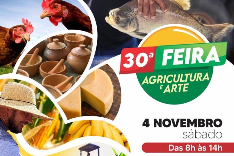 30ª Feira Agricultura e Arte acontece neste sábado (4)