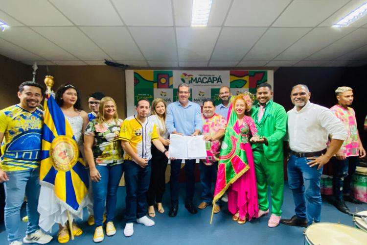 Prefeitura de Macapá cede espaços para escolas de samba Piratas da Batucada e Maracatu da Favela