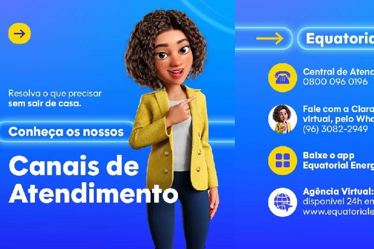 Saiba identificar os canais oficiais de atendimento do Grupo Equatorial