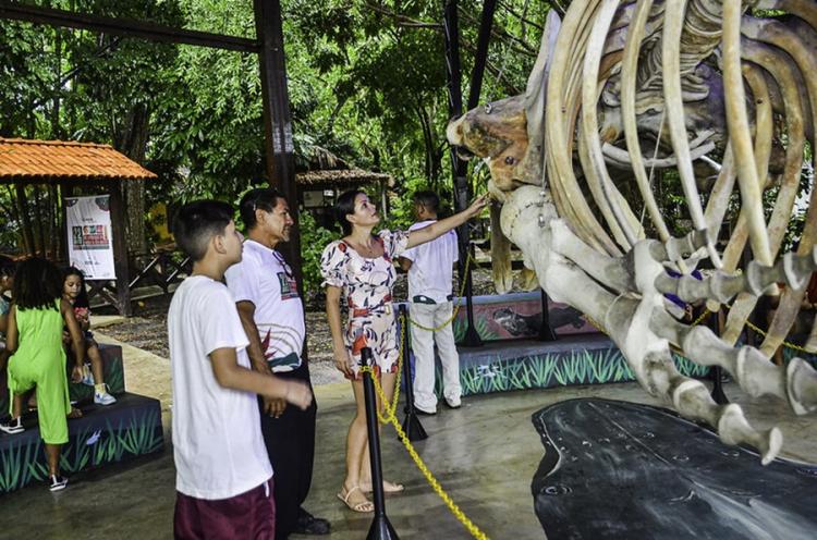1º Guia Mirim do Museu Sacaca durante as férias promovido no Amapá