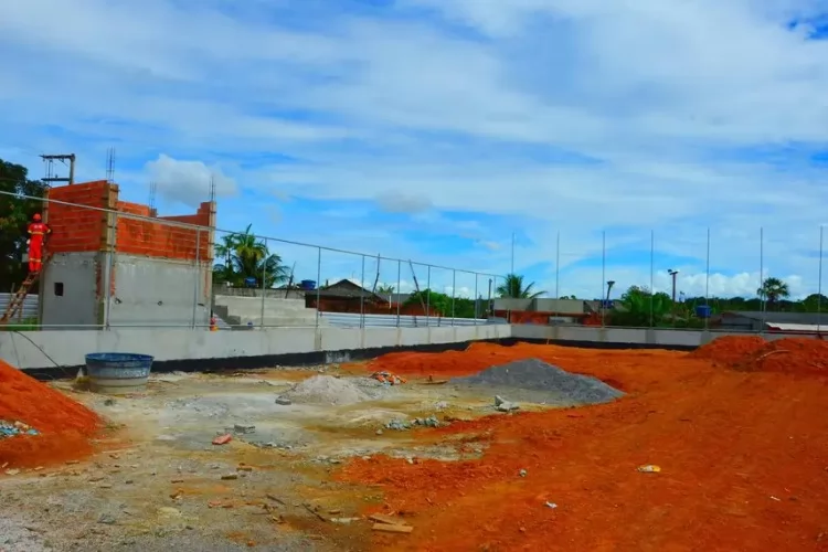 Governo do Amapá avança com a construção da Arena Esportiva e Recreativa do Marabaixo 4