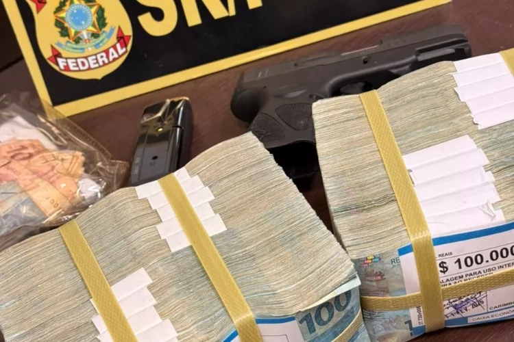 Polícia Federal prende indivíduo em flagrante por porte ilegal de arma de fogo e apreende R$ 200 mil em Mazagão/AP