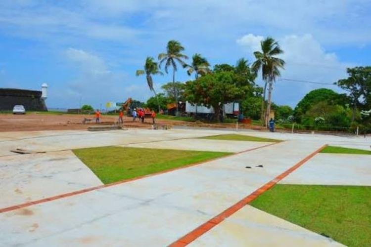 Governo do Amapá conclui 1ª fase de urbanização e paisagismo no entorno da Fortaleza de São José