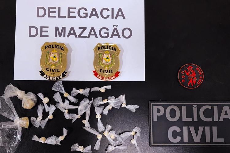 Adolescente é apreendido em Mazagão com drogas