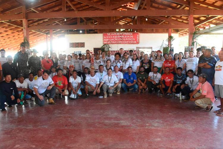 Aldeia Kumenê inicia Ação Itinerante do TJAP e parceiros, em áreas indígenas do Oiapoque