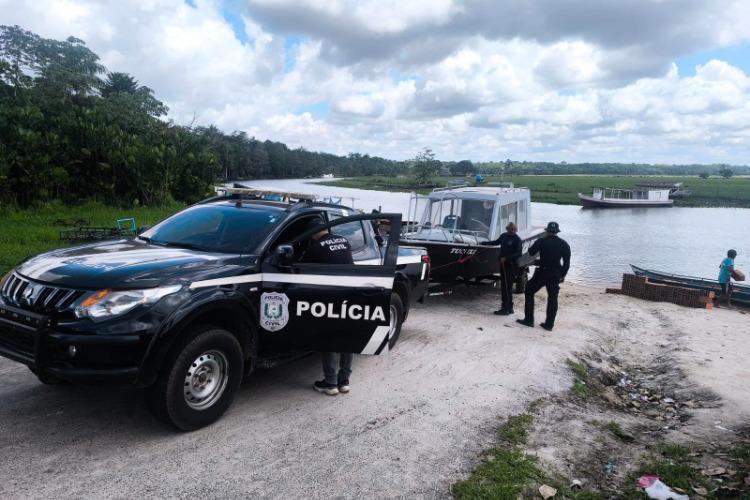 Polícia Civil realiza três prisões no Bailique por tentativa de feminicídio, homicídio e tráfico de drogas