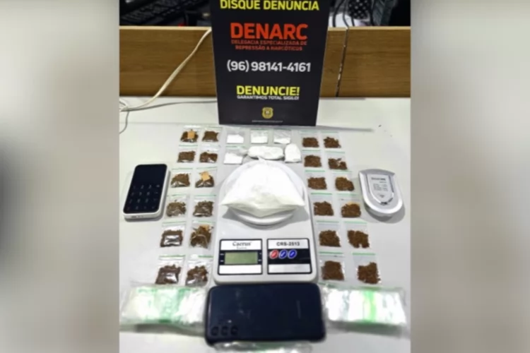 Polícia Civil prende suspeito de tráfico no Conjunto Miracema, em Macapá