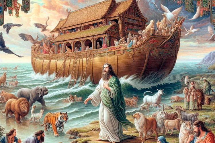 A história de Noé e o Dilúvio: Relato de fé e redenção